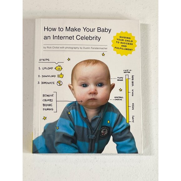 How to Make Your Baby an Internet Celebrity Book 2 Rick Chillot Family Humor - Picture 1 of 4